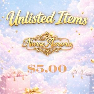 $5 Start Unlisted Items